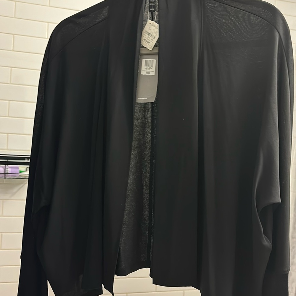 Eileen Fisher Silk Batwing topper, Size M, NWT